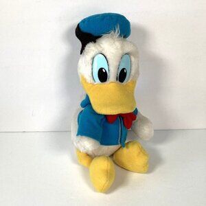 Disneyland Donald Duck Plush Walt Disney World Stuffed Animal Toy 8.5 in. Seated
